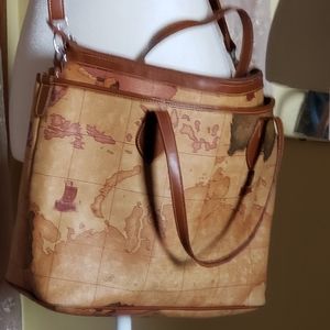 🍁Totes | Set of 2 Map Totes